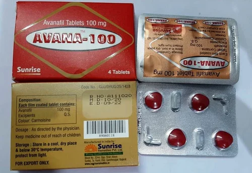 Avanafil Tablets 100 Mg