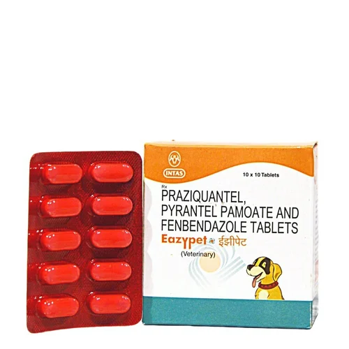 Eazypet Praziquantel Pyrantel Pamoate And Fenbendazole Tablets