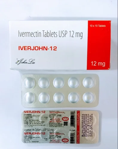 Iverjohn 12 Ivermectin 12mg Tablets