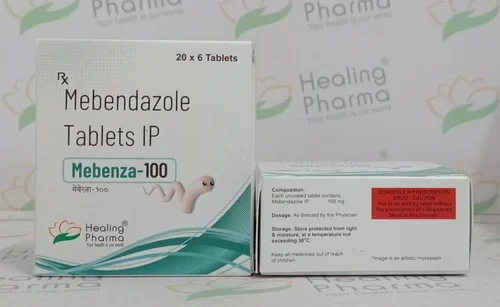Mebenza Mebendazole 100 mg tablet